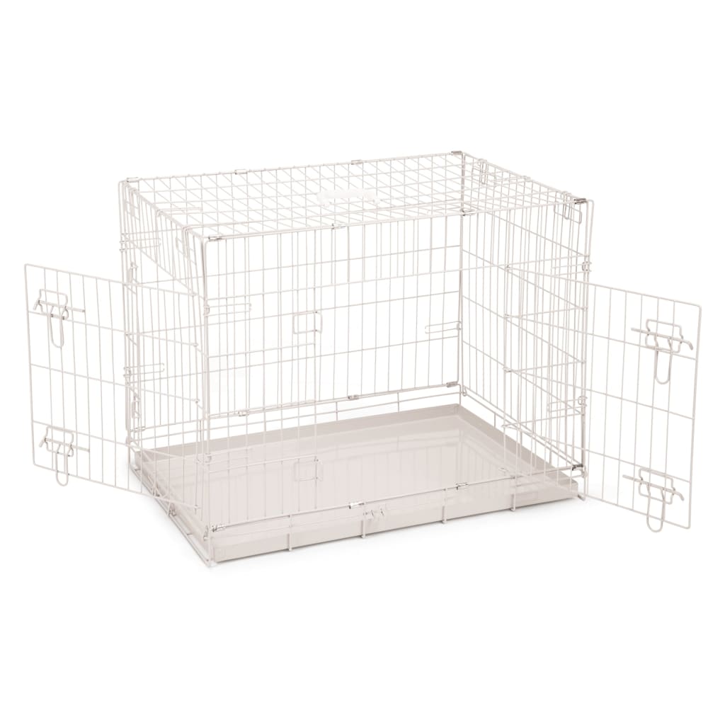 

Beeztees Hondenbench 78x55x61 cm grijs