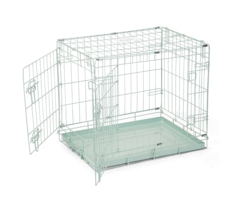 425592 Beeztees Dog Crate 62x44x49 cm Green