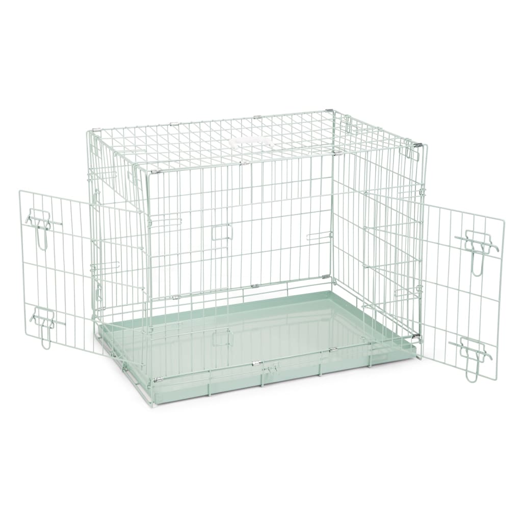 Beeztees Dog Crate 78x55x61 cm Green