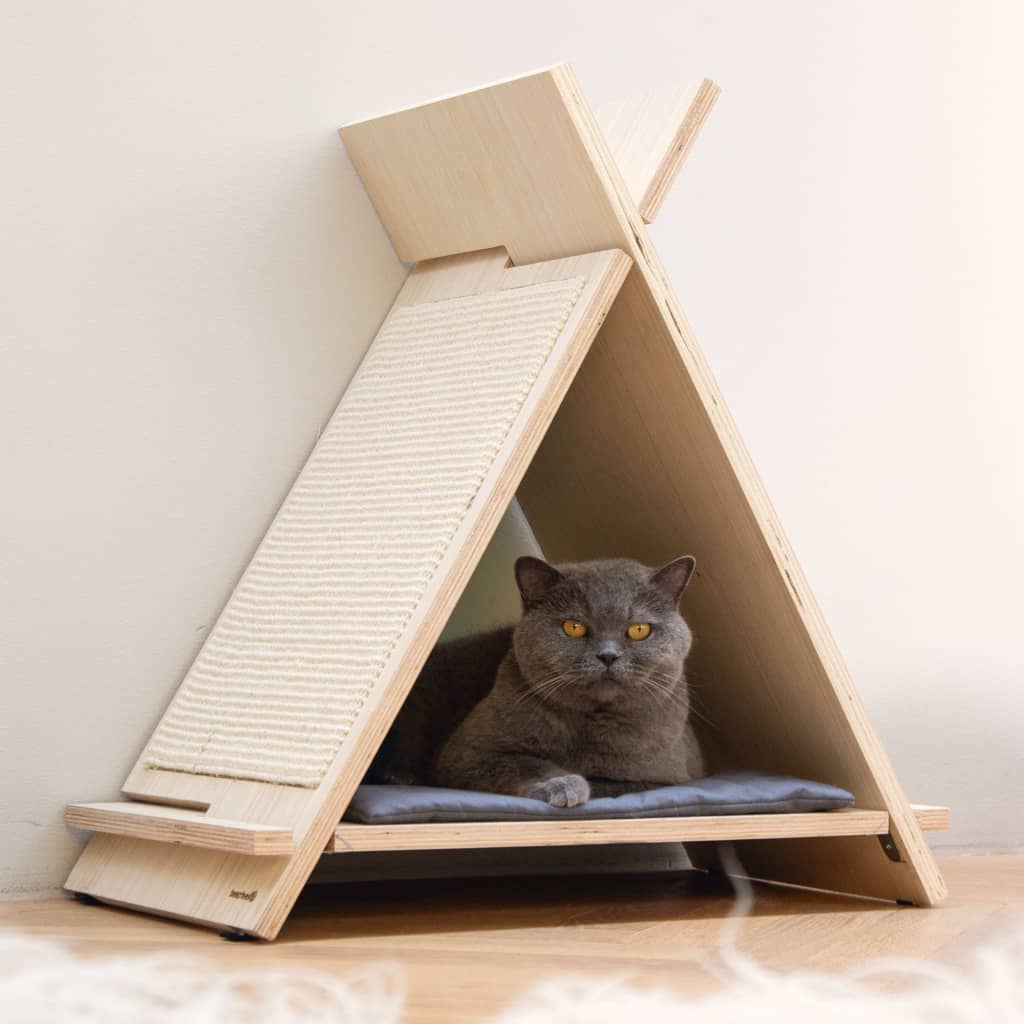 

Beeztees Kattenmeubel Rinty 55x35x60 cm hout