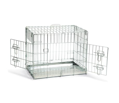 Beeztees Dog Crate 62x44x49 cm Silver