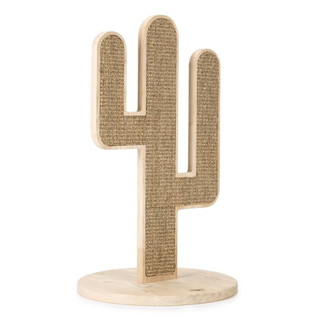 Designed by lotte cactus oze - krabpaal - hout - 35x35x62 cm