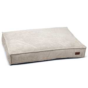 Designed by Lotte Dog Cushion Ribbed 100x70x15 cm Light Grey