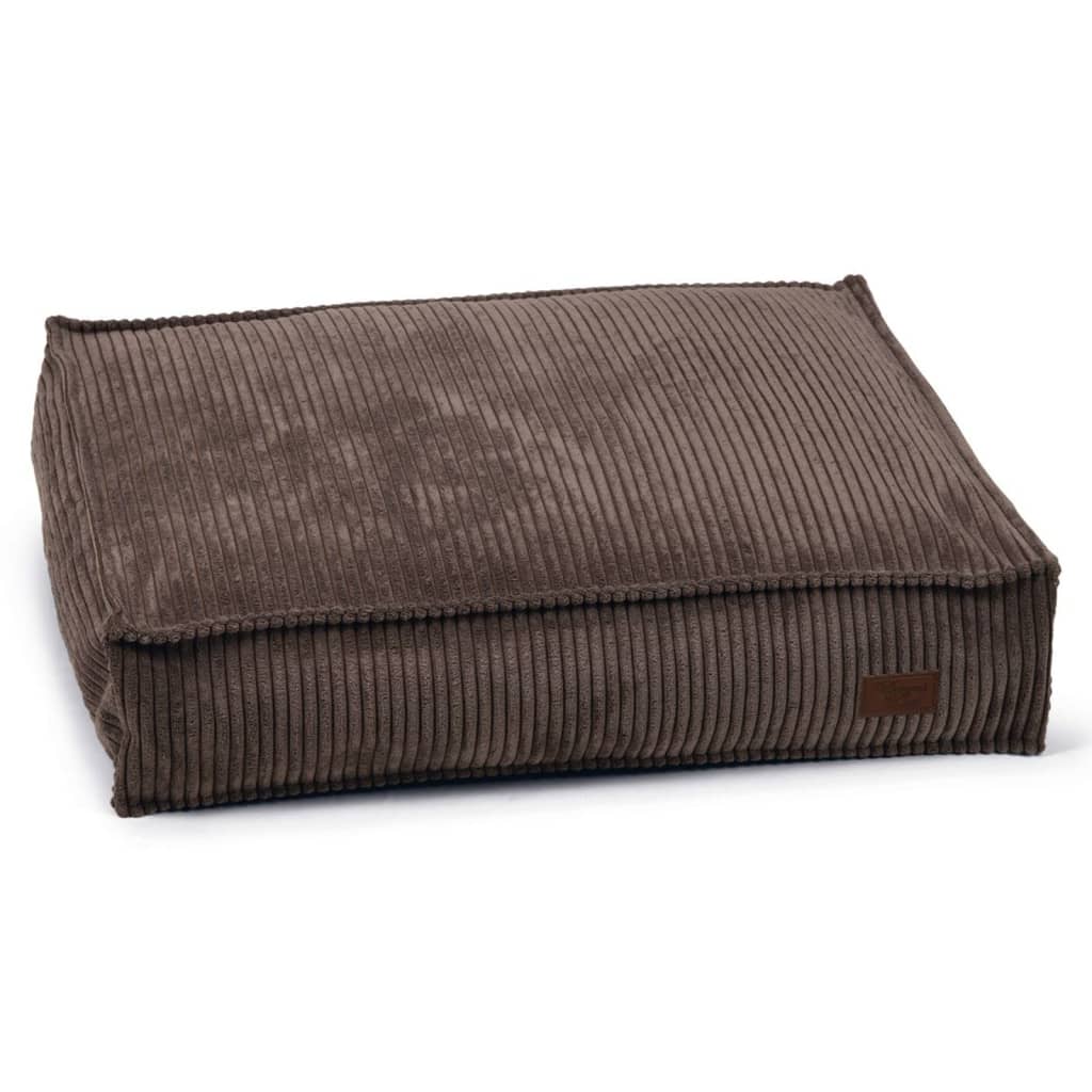 

Designed by Lotte Hondenkussen geribbeld 70x55x15 cm bruin