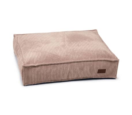 Designed by Lotte Hondenkussen geribbeld 70x55x15 cm roze