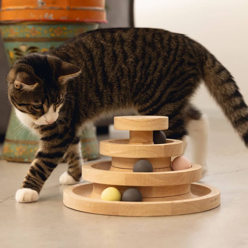 Tour De Jeu Pour Chats Mia 26x14,5 Cm Bois Designed By Lotte 14 width=274