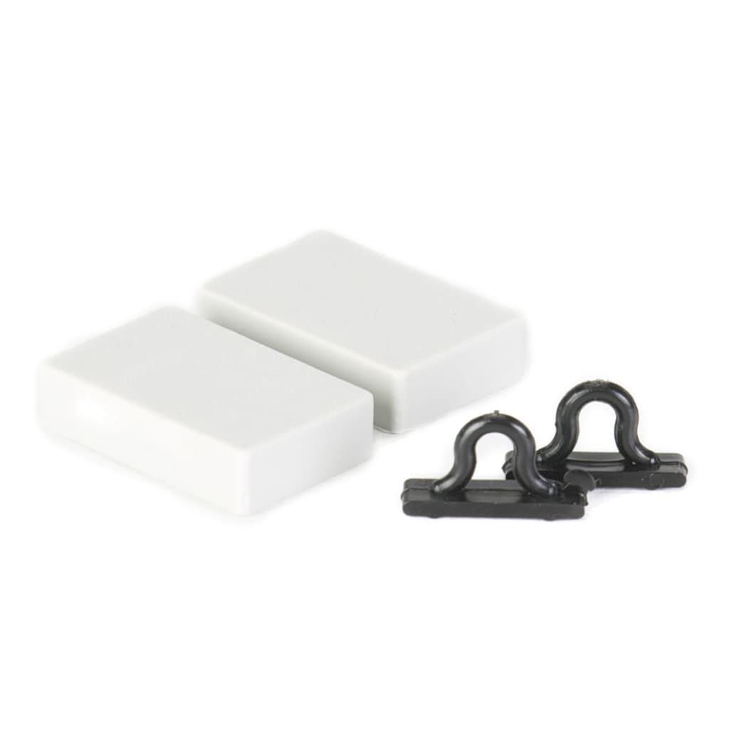 Perdea de muște pentru ușă Chenille, gri, 185x56 cm