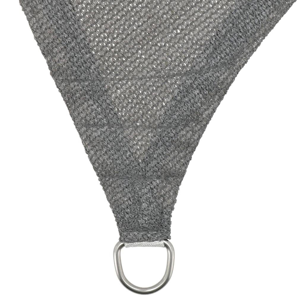 Pânză parasolar "Iseo", dreptunghi, gri, 3x4 m, HDPE