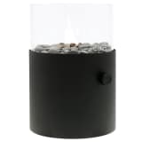 Cosi gaslantaarn ø20xH30 cm - zwart