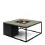 Cosi Lounge Vuurtafel 100X100 Cm Zwartgroen cosi kopen in de aanbieding