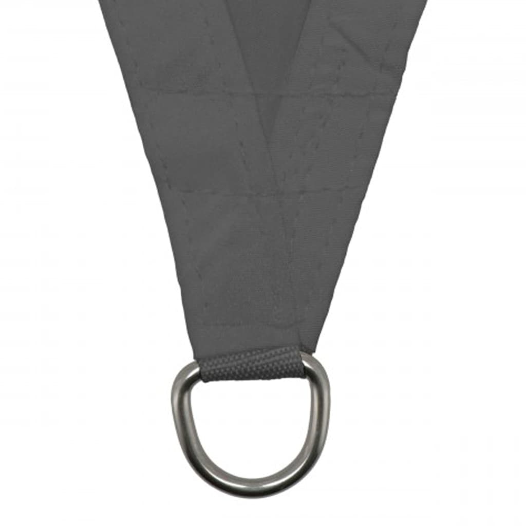 Pânză parasolar Como, gri, 5x5 m, poliester, pătrat