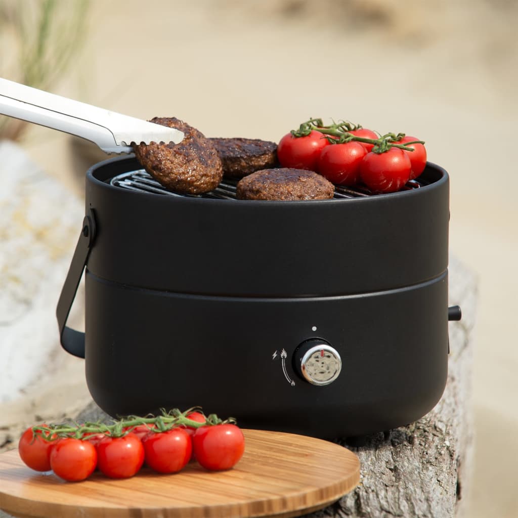 Mestic Tragbarer Gasgrill Mini Chef Mb-100 2500W Schwarz