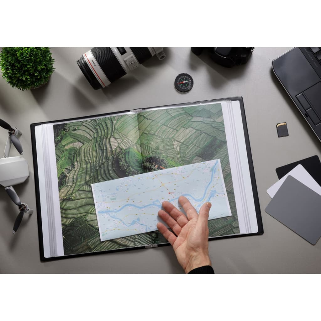 Album de prezentare A4, 60 buzunare, negru