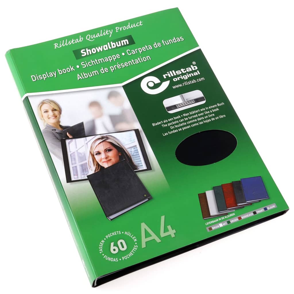 Album de prezentare A4, 60 buzunare, negru