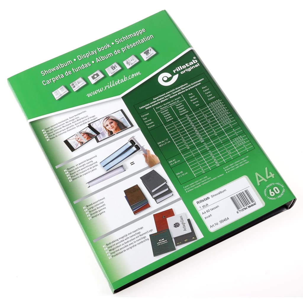 Album de prezentare A4, 60 buzunare, negru