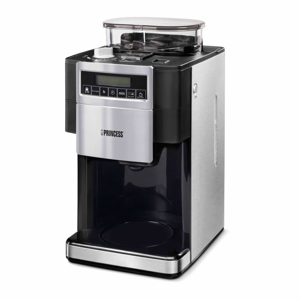 VidaXL - Princess Koffiezetapparaat met molen Deluxe 1000 W 1,25 L 249402