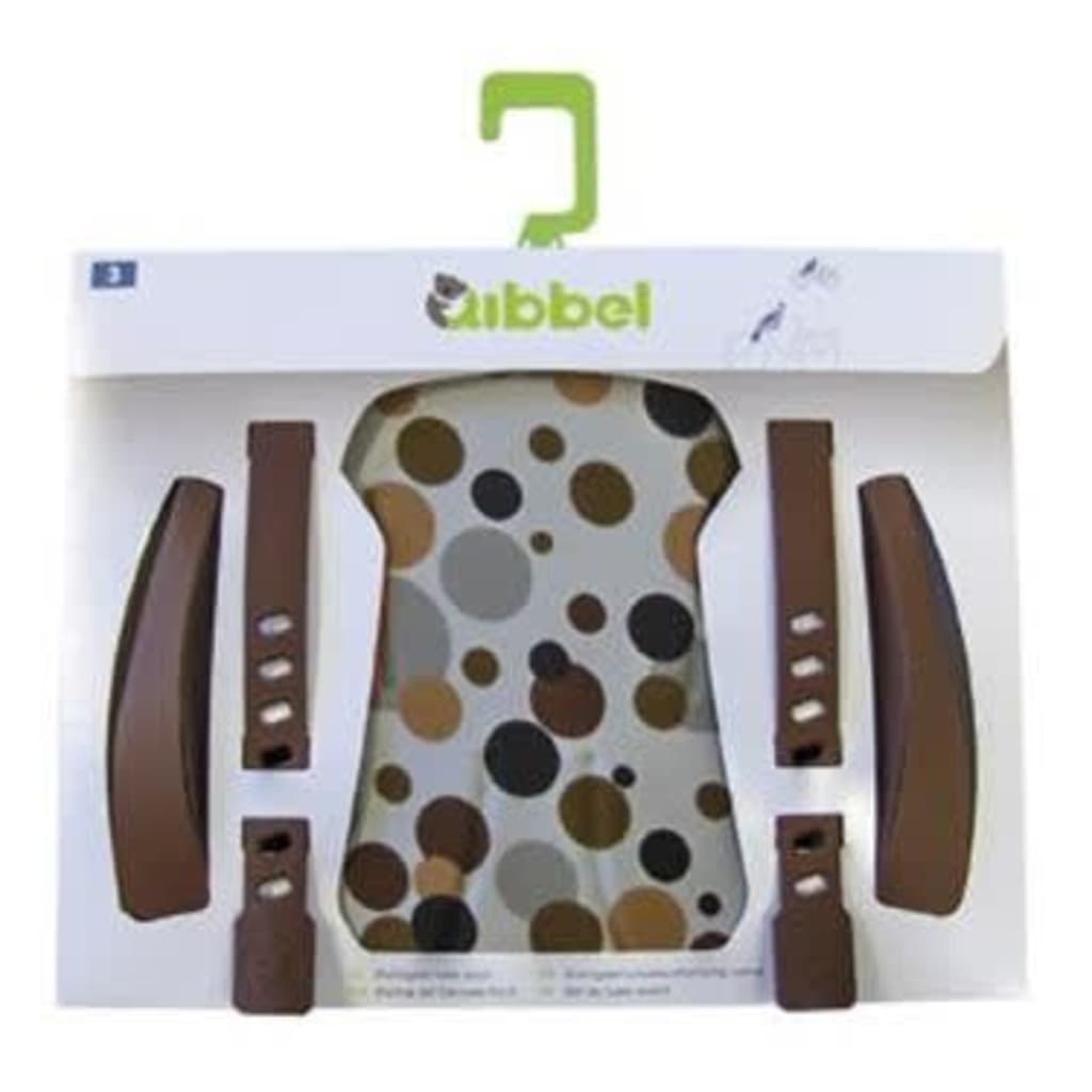 Qibbel Stylingset Luxe Voorzitje Dots-Brown