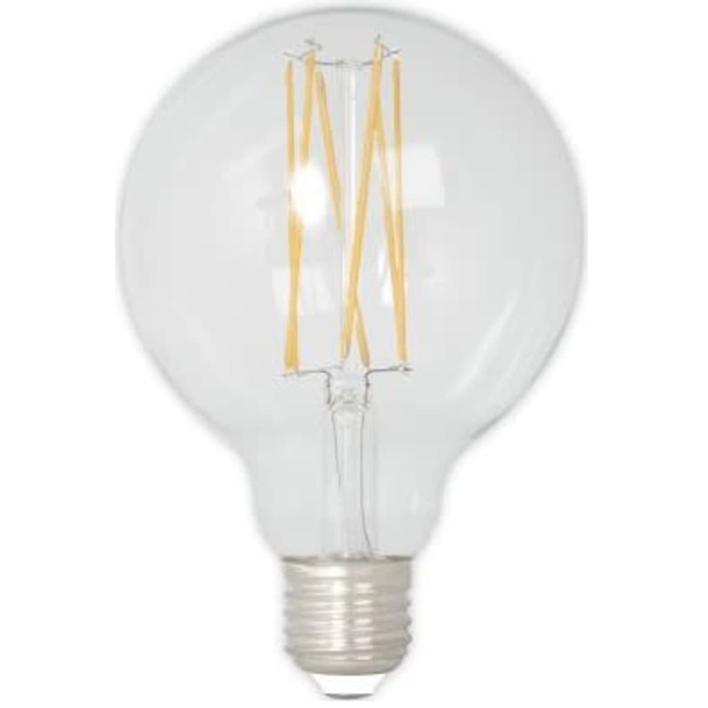 Calex LED volglas LangFilament Globelamp 240V 4W 350lm E27 GLB95, Helder 2300K Dimbaar