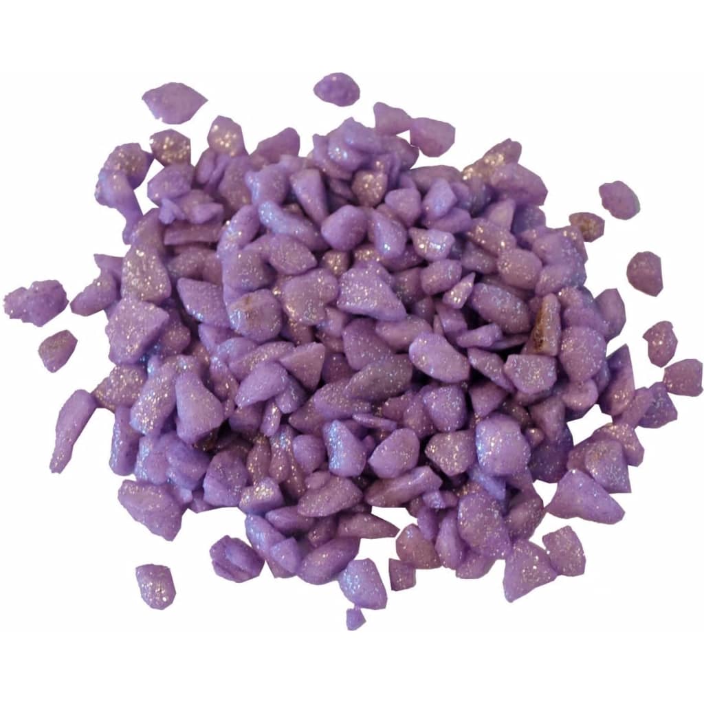 Gebr. de Boon Zak a 1 kg glitter gravel lila