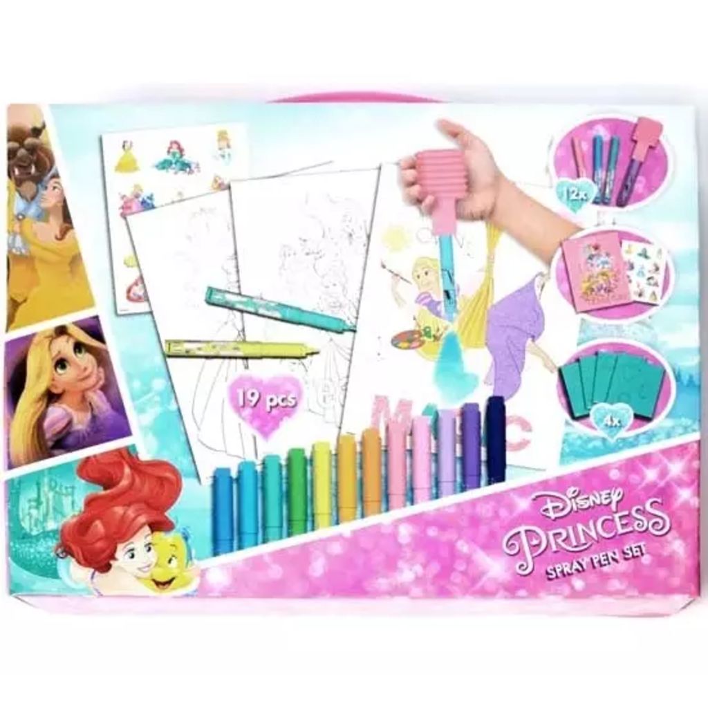 Slammer Princess spray pen set 19-delig meisjes