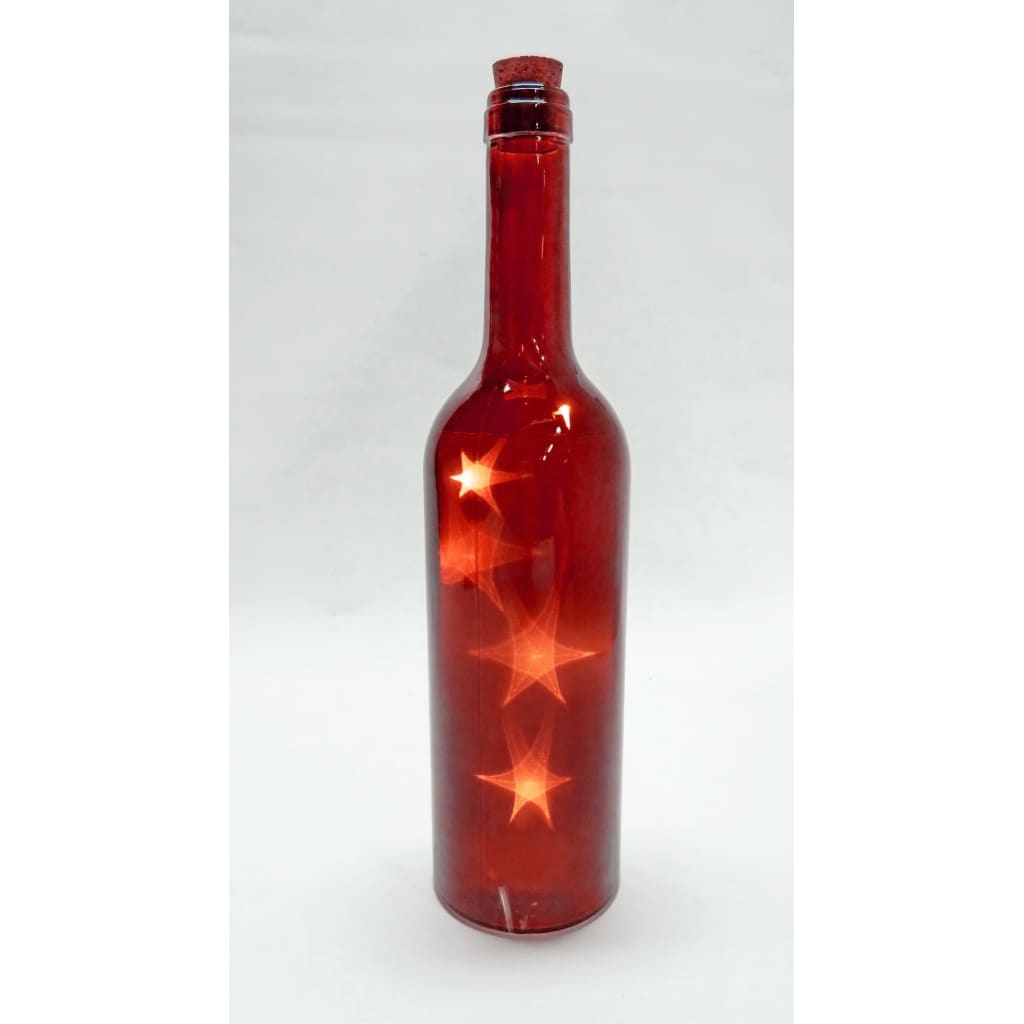 Peha fles 5led rood 29cm b/o