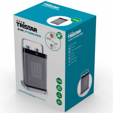 1500 W PTC Oscillante Tristar KA-5043 Stufa Elettrica Ceramica