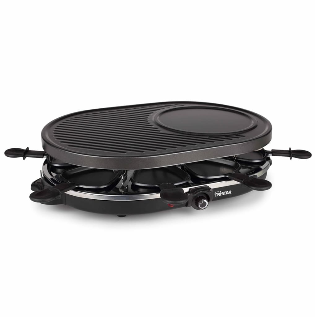 VidaXL - Tristar Raclette/gourmet/grill 8-persoons RA-2996 1200 W