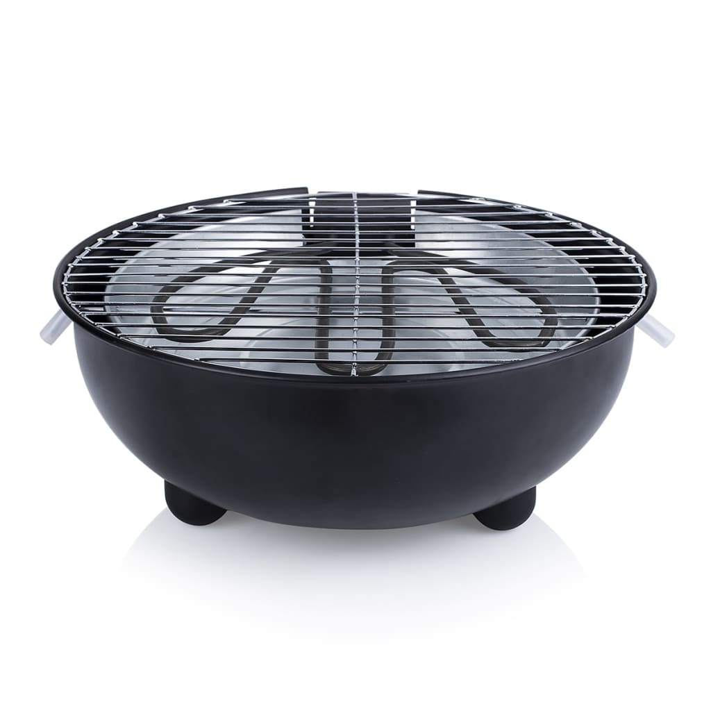 VidaXL - Tristar Elektrische tafelbarbecue BQ-2880 1.250 W 30 cm zwart
