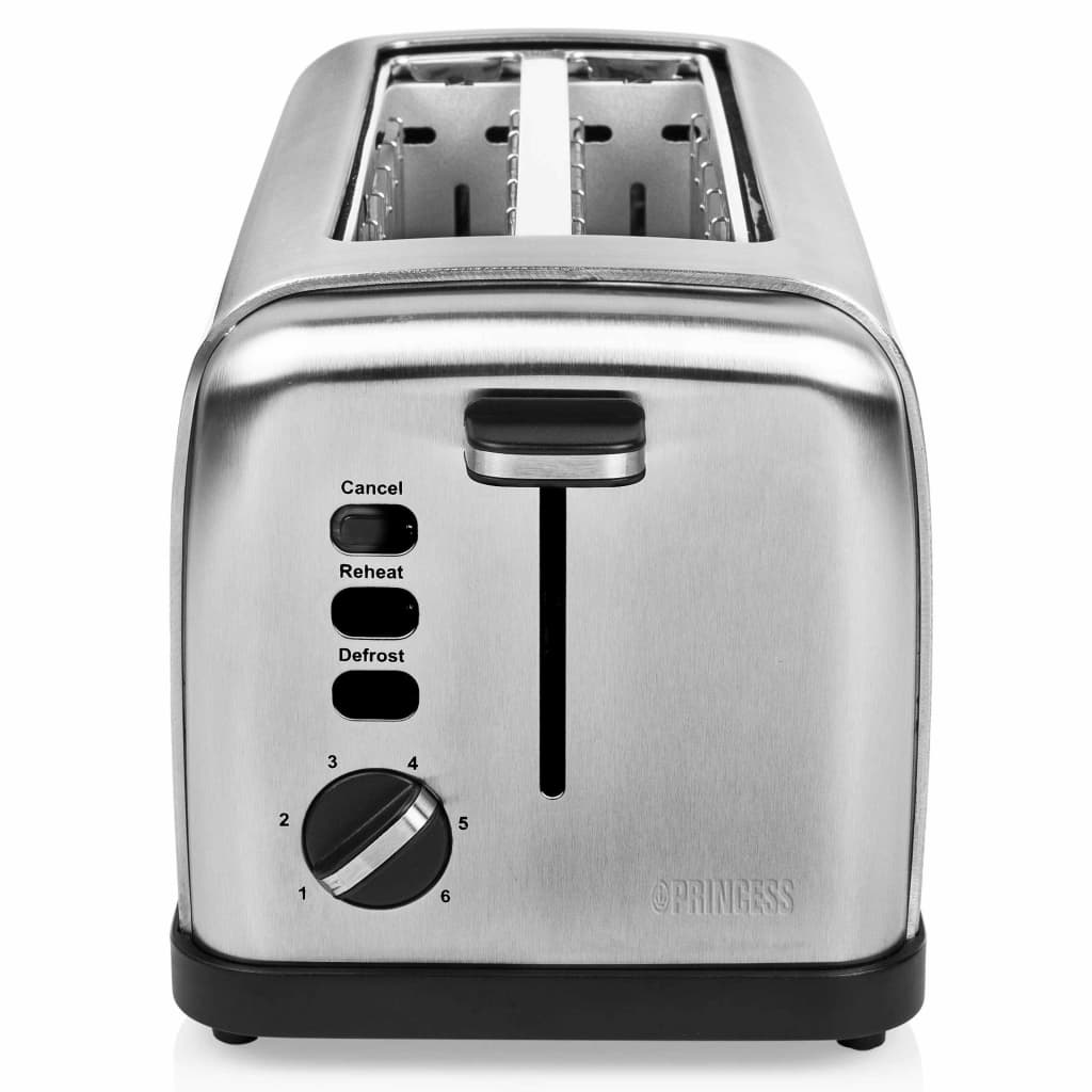 

Princess Broodrooster Steel Style 1750 W roestvrij staal zilverkleurig