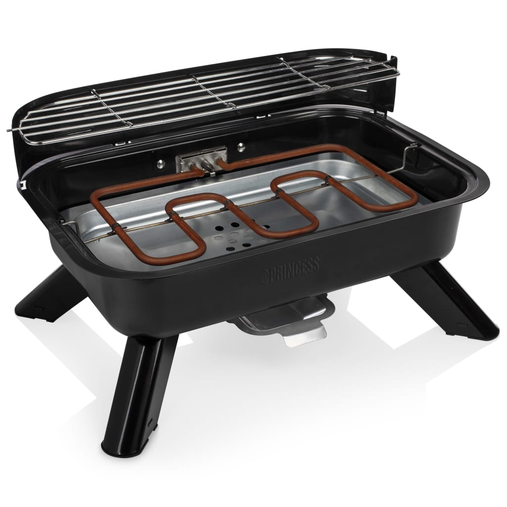 

Princess Barbecuegrill hybride 2000 W zwart