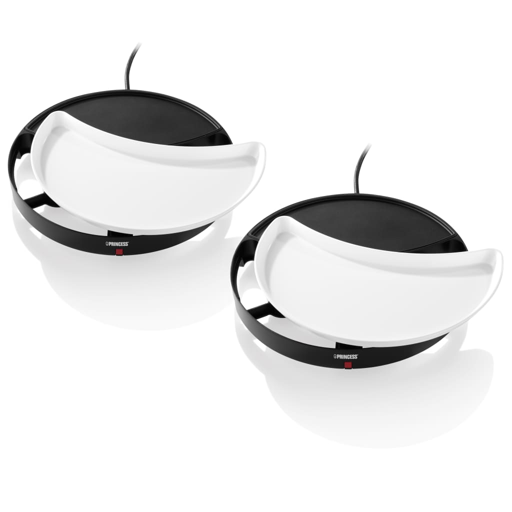 

Princess Tafelgrill Dinner4All 2-persoons 500 W wit en zwart