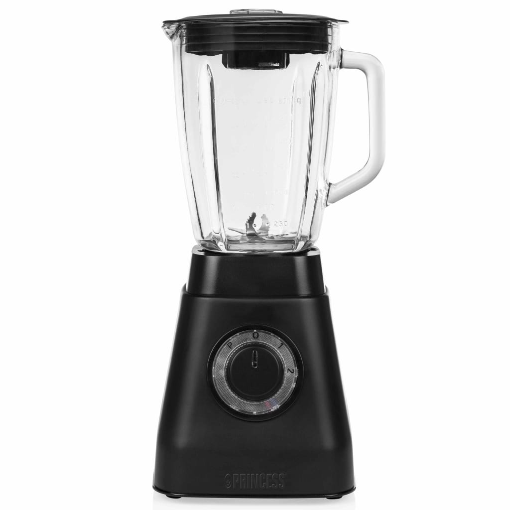 

Princess Blender Black Steel 1,5 L 1000 W matzwart
