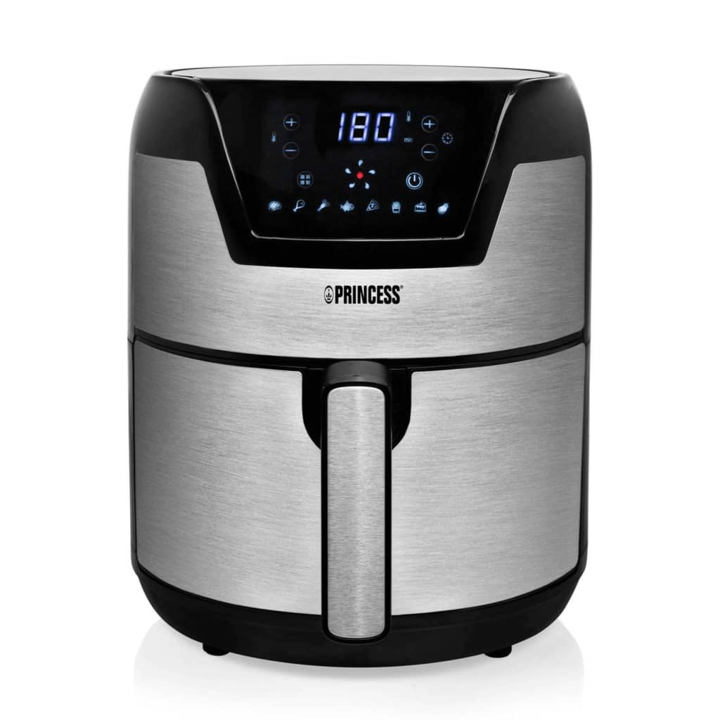 

Princess Aerofryer digitaal XXL 1500 W 4,5 L zilverkleurig