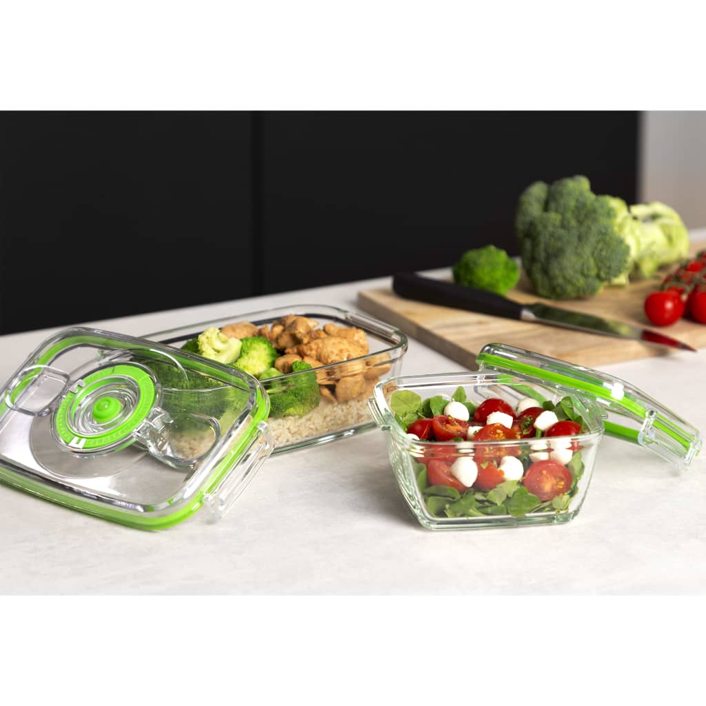 Princess Food Container Set 2 pcs S Transparent