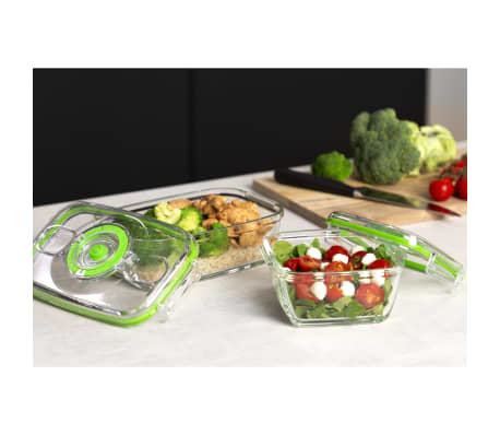 Princess Ensemble de récipients alimentaires 2 pcs S Transparent