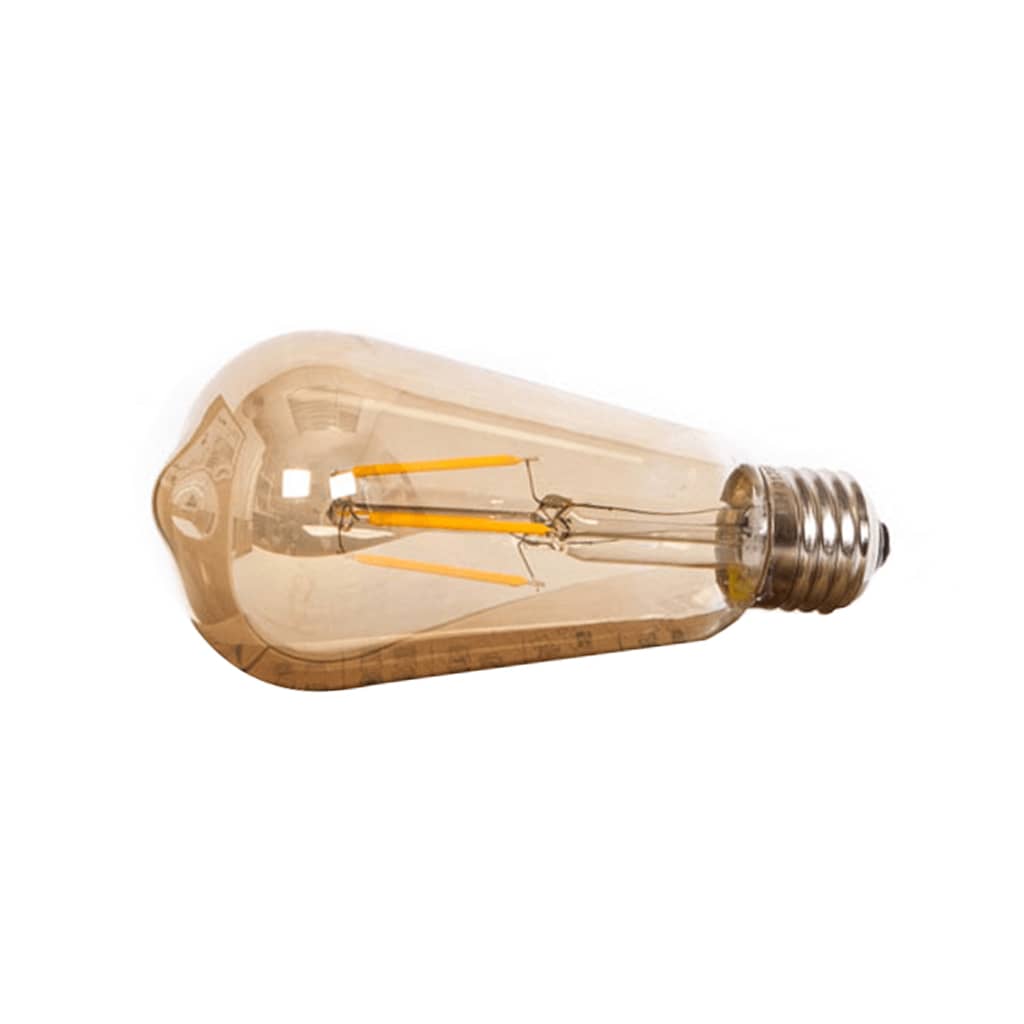 Betaalbaarshoppen Led lamp edison filament 2W E27 goud