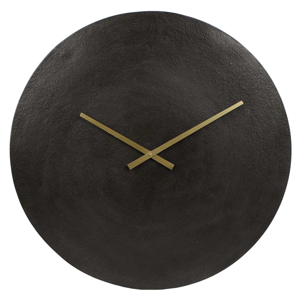

Gifts Amsterdam Wandklok Moon XL 55,5 cm aluminium zwart