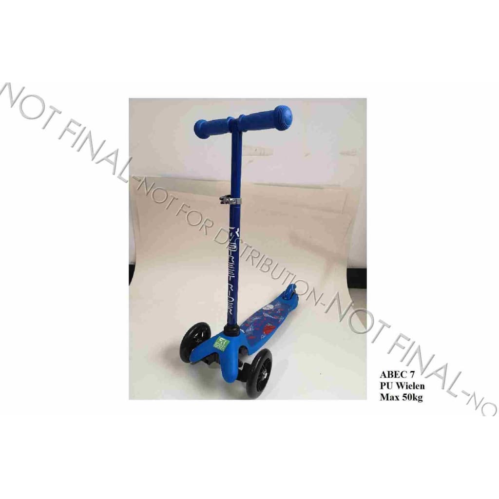 

Street Rider Driewielstep met verstelbaar stuur Abec 7 blauw