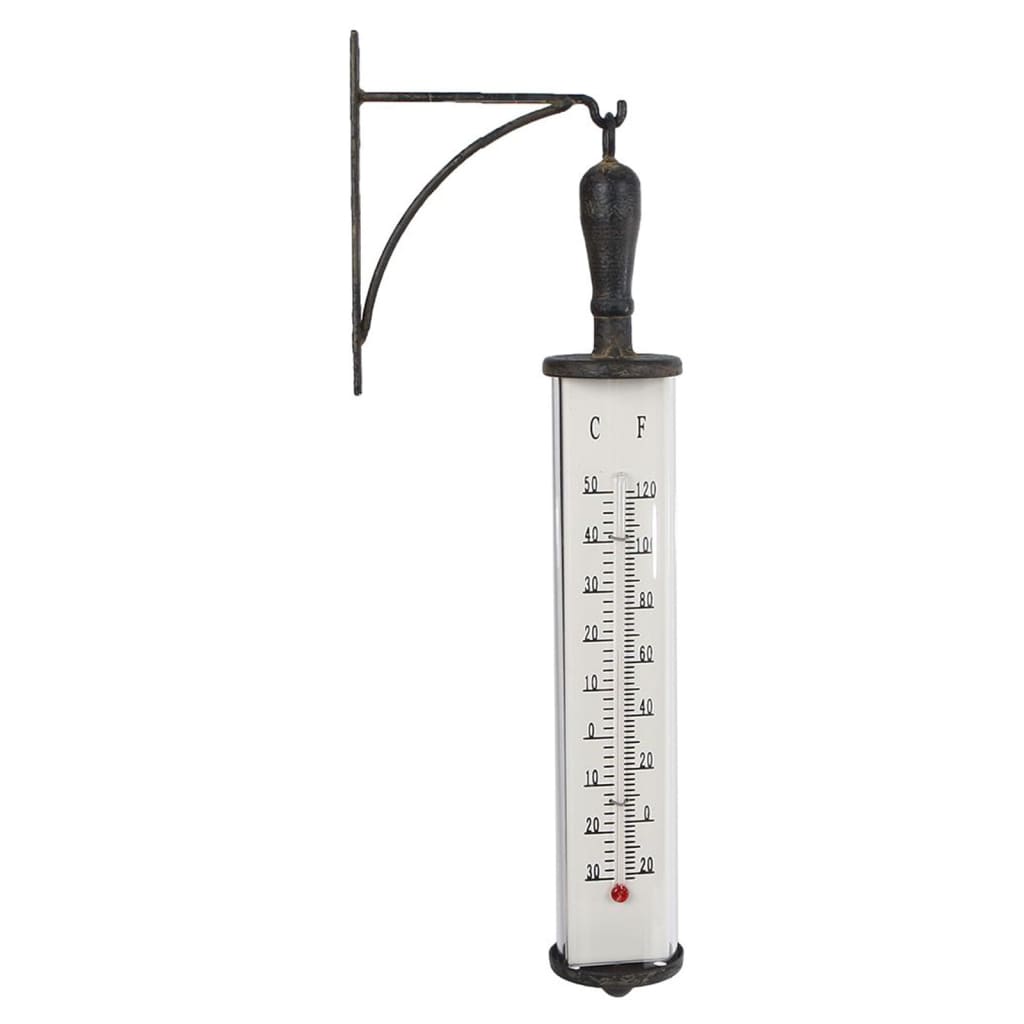 

Gifts Amsterdam Thermometer Bjorn 13x5,5x45 cm metaal zwart