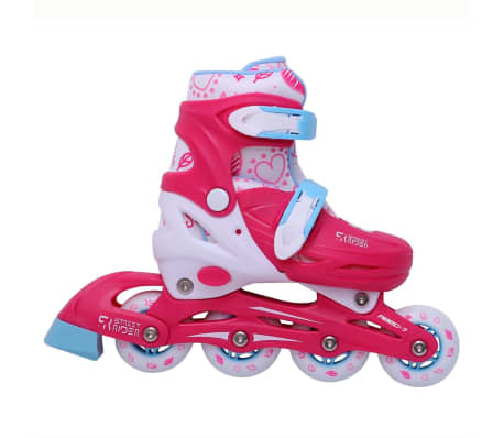 Street Rider Inlineskates verstelbaar maat 27-30 roze