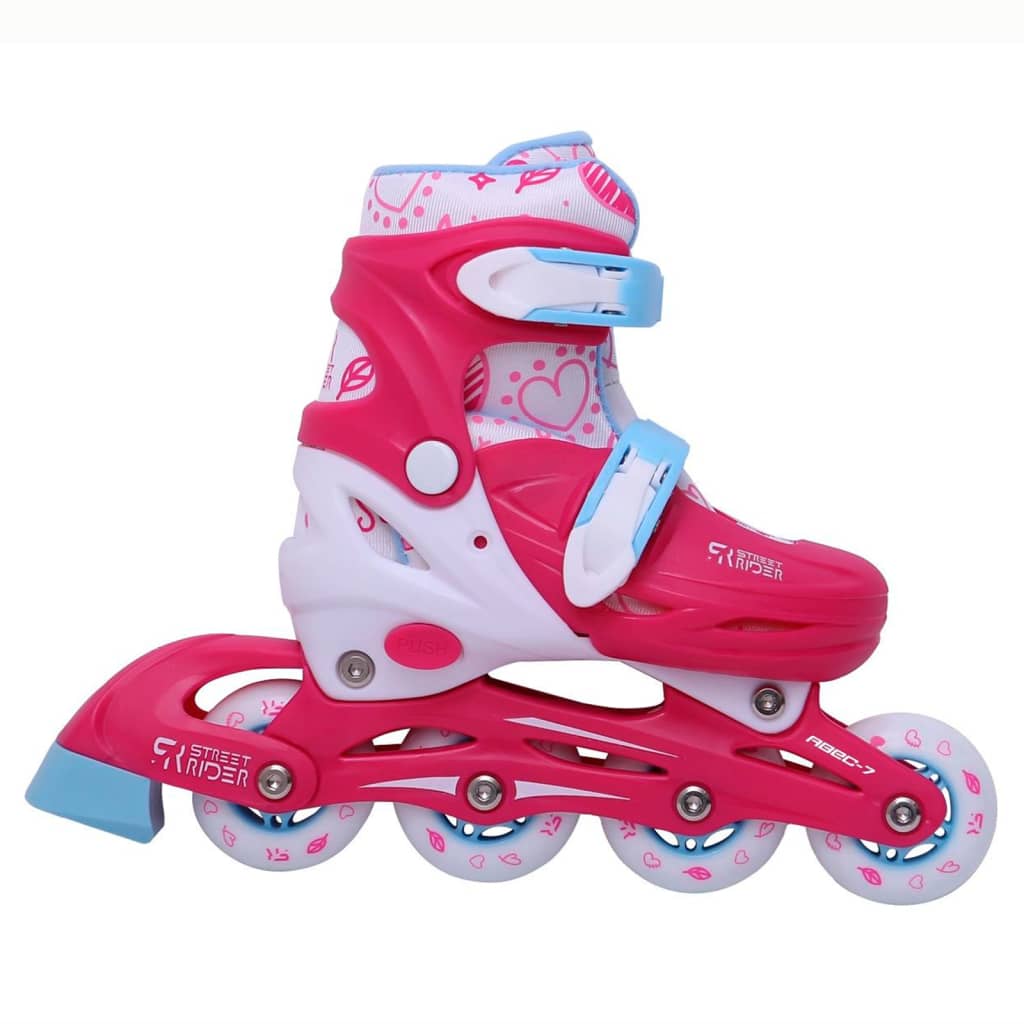 

Street Rider Inlineskates verstelbaar maat 31-34 roze