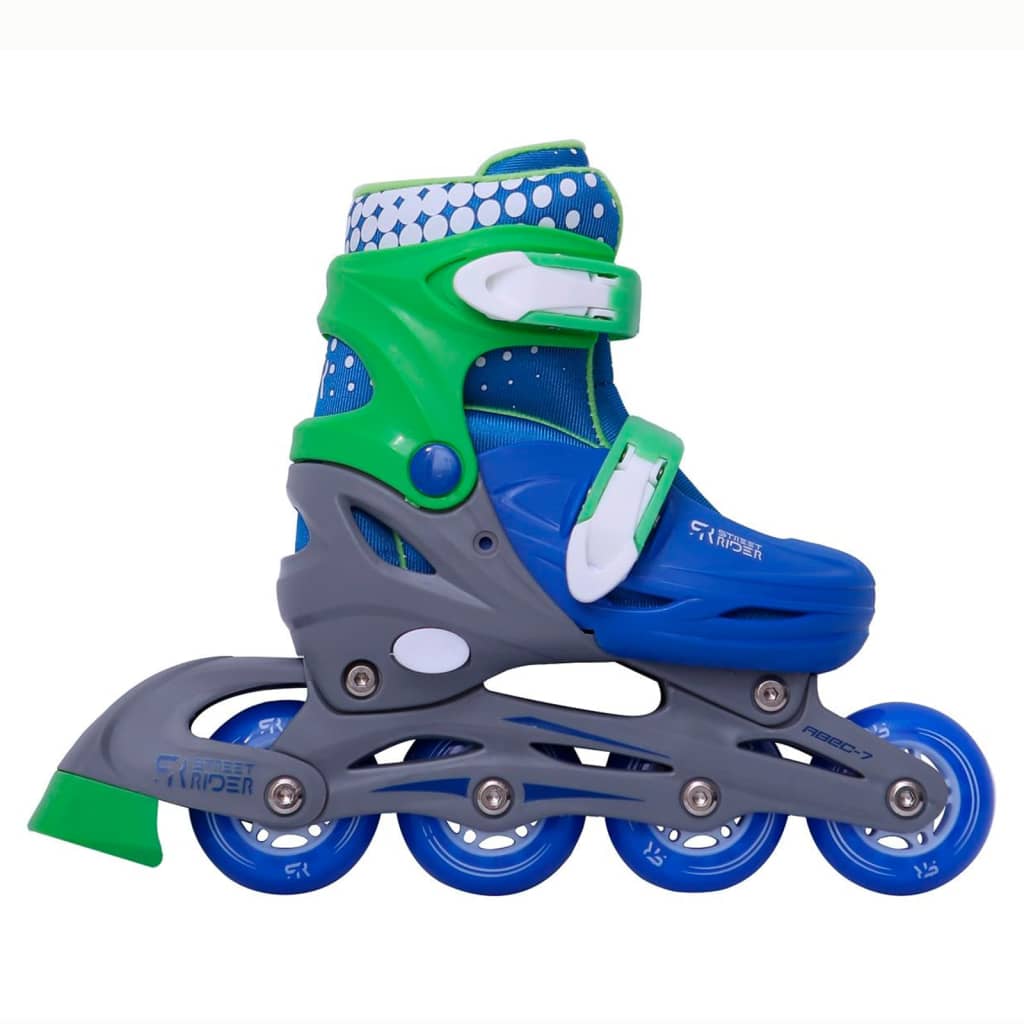 

Street Rider Inlineskates verstelbaar maat 27-30 blauw