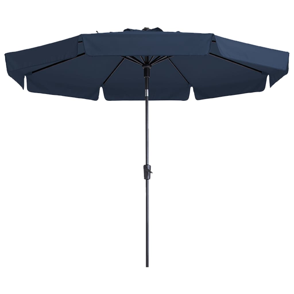 Afbeelding Madison parasol Flores rond 300 cm blauw door Vidaxl.nl