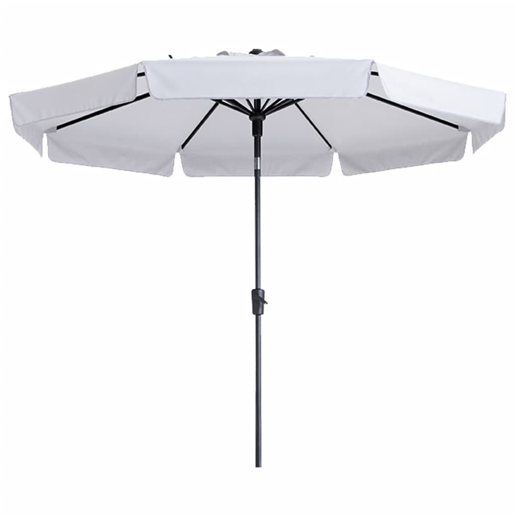 Madison parasol Flores rond 300 cm gebroken wit