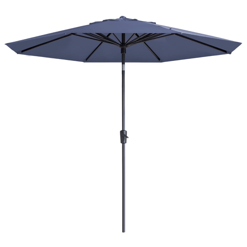 Madison parasol Paros II Luxe 300 cm safirblå
