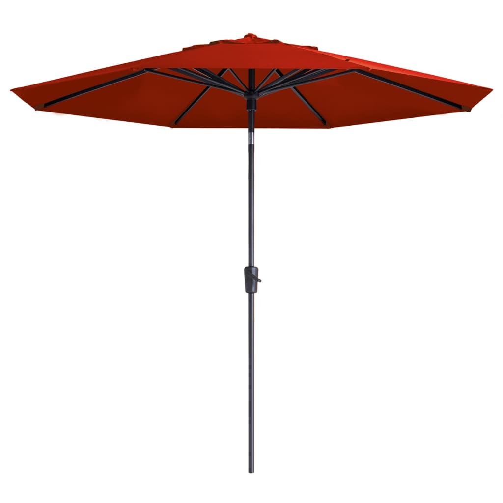 Madison Parasol Paros II Luxe 300 cm Rouge brique