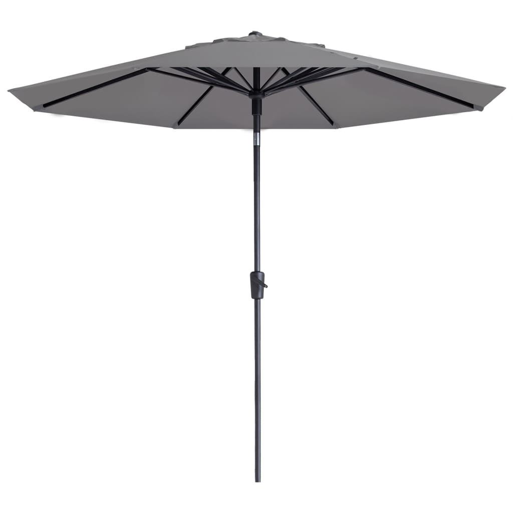 Madison parasol Paros II Luxe 300 cm lysegrå