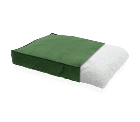 Madison Hondenkussen Velvet 100x70x15 cm groen