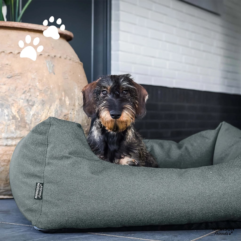 Madison Outdoor-Hundebett Manchester 100x80x25 cm Grau