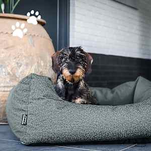 Madison Hondenkussen voor buiten Manchester 100x80x25 cm grijs